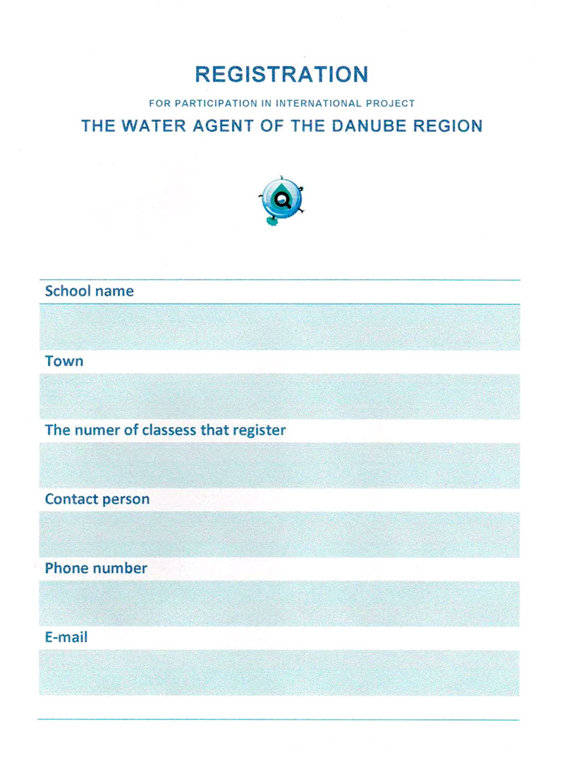 We invite your school to the Water agent